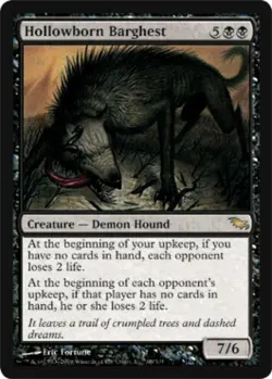 Hollowborn Barghest - Medium Play MTG Shadowmoor - Image 1