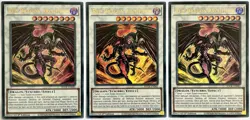 3 x SDCK-EN045 Red Dragon Archfiend - Ultra Rare 1st Edition Near Mint YuGiOh - Image 1