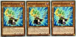 3 x HSRD-EN017 Synkron Resonator - Common 1st Edition Near Mint YuGiOh Cards - Image 1