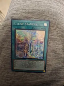 Yugioh x1 Rite of Aramesir MP23-EN264 Prismatic Secret Rare 1st Ed (Near Mint) - Image 1