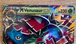 2016 Pokemon Mega M VENUSAUR EX 2/83 Full Art Holo - Image 4