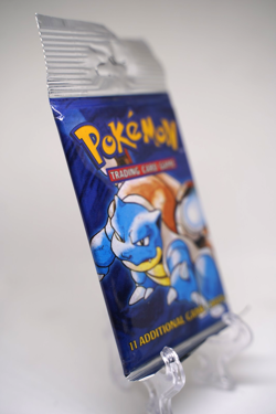 21.34g Pokemon Base Set Booster Pack Unlimited Blastoise WOTC TCG Vintage Sealed - Image 5