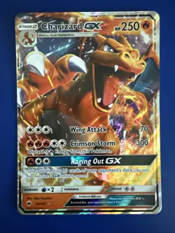 Charizard GX - 20/147 - Pokemon Burning Shadows Sun Moon Ultra Rare Card NM - Image 1