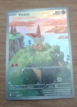 Pokemon TCG Victini Black Star Promo White Flare Black Bolt SVP 208 NM/MINT - Image 1
