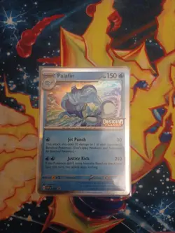 Pokemon TCG Palafin SVP en 036 Obsidian Flames Pre-Release Card - Image 1