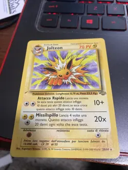 Pokemon Card JOLTEON 20/64 Rare Jungle Set Italian Italiano TCG WOTC - Image 1