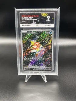 Pokemon TCG Magikarp Scarlet & Violet Paldea Evolved Holo Card 203/193 Ace 9 - Image 1