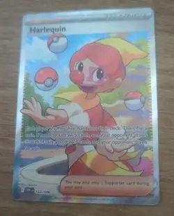 Pokemon Card White Flare Harlequin SR 163/086 Full Art English. Pack Fresh. - Image 1