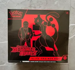 Pokemon Destined Rivals Elite Trainer Box ETB Brand New In Box Sealed✅In Hand - Image 1
