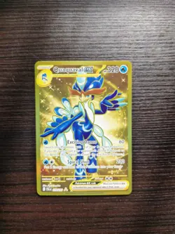 Pokemon TCG Paldea Evolved Quaquaval ex 273/193 Holo Hyper Rare - Image 1