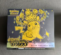 Pokemon Center Surging Sparks Elite Trainer Box 🚚FREE P&P🚚 💯TRUSTED SELLER💯 - Image 1