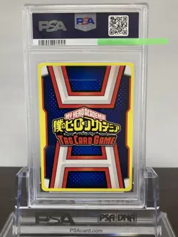 [Y1][PSA10] HA-03-013 Todoroki Shoto PUR My Hero Academia Tag Card Game - Image 2