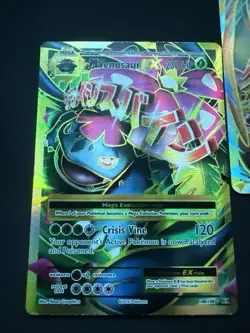 2016 Pokemon Xy Evolutions Mega Charizard, Blastoise, Venusaur EX Full Art - Image 2