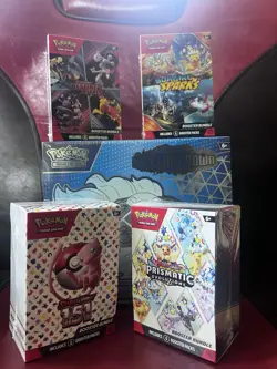 🔥 Pokemon TCG Sealed Lot - 5 Boxes - 1 Stellar Crown ETB + 4 Booster Bundles - Image 1