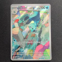Dewott 106/086 Illustration Rare Pokemon White Flare Mint - Image 1