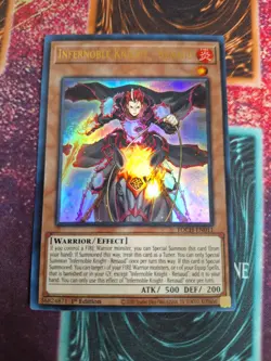 Yu-Gi-Oh! Infernoble Knight - Renaud TOCH-EN011 Ultra Rare 1st Edition Near Mint - Image 1