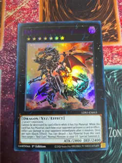 Yu-Gi-Oh! Red-Eyes Flare Metal DragonLDS1-EN015 Purple Ultra Rare 1st Edition NM - Image 1