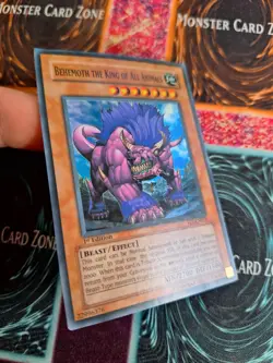 Yu-Gi-Oh! Behemoth the King of All Animals FET-EN014 Super Rare 1st Edition MP - Image 2