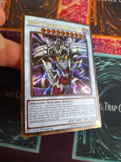 Yu-Gi-Oh! Dragocytos Corrupted Nethersoul Dragon PGL2-EN014 Gold Secret NM b2/ - Image 2