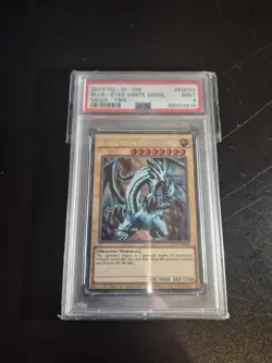 Yugioh - Psa 9 Blue-eyes White Dragon - Ct14-en002 Secret Rare 2017 - Image 1