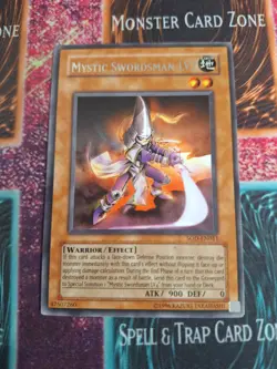 Yu-Gi-Oh! Mystic Swordsman LV2 SOD-EN011 Rare Unlimited Near Mint - Image 1
