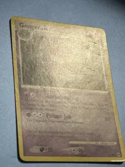 Gengar 17/99 Platinum Arceus Pokemon Card 2009 - Image 3