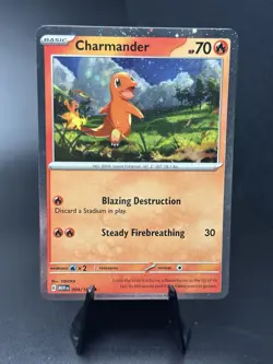 Charizard ex Super Premium Collection 3 Card Promo Set 161 004 005 Charmander + - Image 2