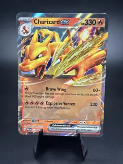 Charizard ex Super Premium Collection 3 Card Promo Set 161 004 005 Charmander + - Image 4