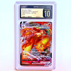 CGC 10 Pristine Blaziken VMAX Holo 020/184 VMAX Climax Japanese Pokemon Card - Image 1