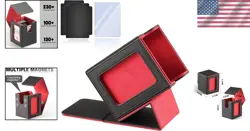 MTG Deck Box for Commander Display - PU Leather, Scratch Resistant, 100-Card Fit - Image 2
