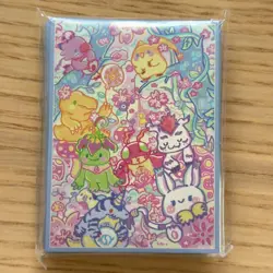 Digimon Card Ds1C Agumon Tailmon Palmon 60 Cards Card Sleeve Protector Japan - Image 1