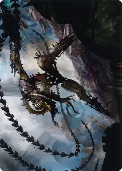🧙Razorlash Transmogrant 17/81 Art Series BRO The Brother’s War MTG - Image 1