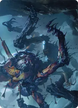 🧙Scrapwork Rager 18/81 Art Series BRO The Brother’s War MTG - Image 1