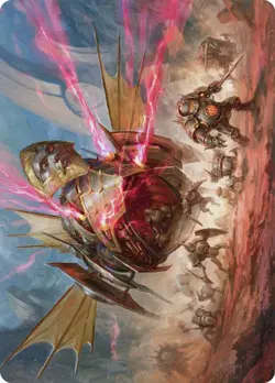 🧙Liberator, Urza’s Battlethopter 44/81 Art Series BRO The Brother’s War MTG - Image 1