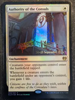 Authority of the Consuls - Foil Prerelease - Kaladesh (MTG) - Image 1