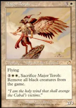 Major Teroh - Medium Play MTG Torment - Image 1