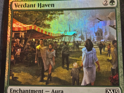 Verdant Haven FOIL Magic 2015 M15 MTG - Image 2