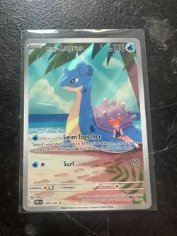 Pokemon Destined Rivals Misty's Lapras IR 194/182 - Image 1
