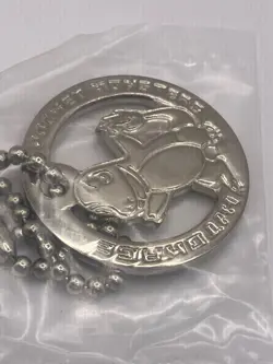 Charmander! Pokemon VTG 1999 Pokemon Sealed Metal Keychain Coin Gachapon - Image 4