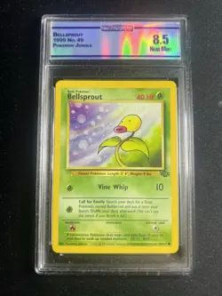 1999 POKEMON JUNGLE #49/64 BELLSPROUT NM CC&G 8.5 - Image 1