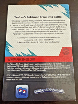 2x Pokemon TCG Scarlet Violet Journey Together Booster Bundle New Sealed In Hand - Image 3