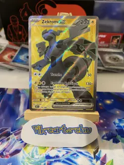 🇫🇷Carte Pokemon Zekrom EX 158/086 Flamme Blanche & Foudre Noire EV 10.5 FR - Image 1