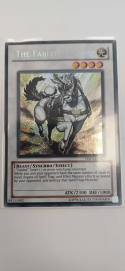 Yugioh The Fabled Unicore HA04-EN027 Secret Rare Unlimited - Image 1