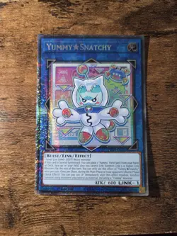 Yugioh Yummy Snatchy Starlight Rare 1st Edition JUSH-EN023 - Image 1