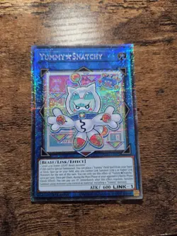 Yugioh Yummy Snatchy Starlight Rare 1st Edition JUSH-EN023 - Image 3