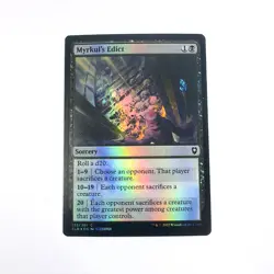 Myrkul's Edict 135 - MTG -Commander Legends: Battle for Baldur's Gate - NM Foil - Image 1