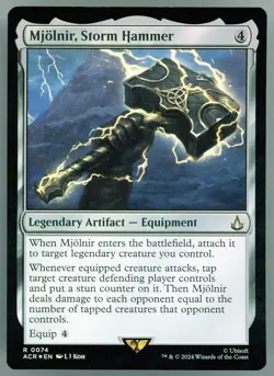 Mjolnir, Storm Hammer Universes Beyond: Assassin's Creed Foil - Image 1