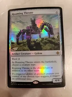 Roaming Throne #258 The Lost Caverns of Ixalan FOIL NM MTG - Image 2