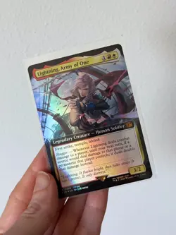 Magic Final Fantasy - Lightning, Army of One (Extended Art Foil) M 0498 - Image 1