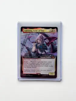 Magic Final Fantasy - Lightning, Army of One (Extended Art Foil) M 0498 - Image 2